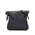 Miniatyrbild 1 av 10: Pre-owned LOEWE Anagram Nylon Crossbody Gray