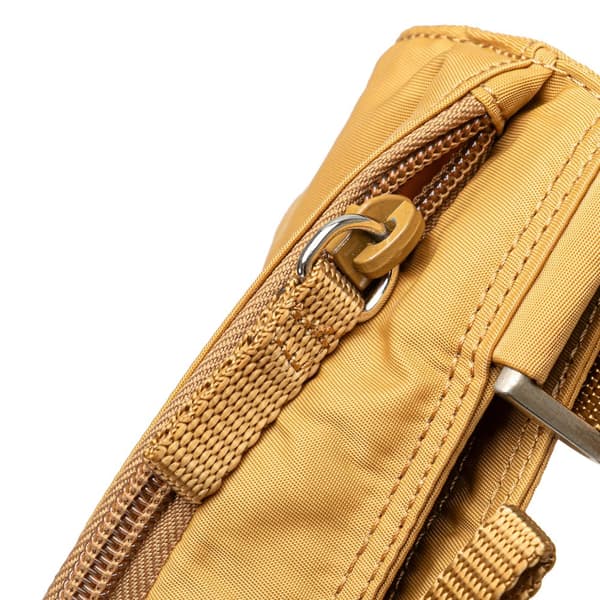 Pre-owned Prada Tessuto Zip Top Crossbody Brown