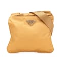 Miniatyrbilde 1 av 10: Pre-owned Prada Tessuto Zip Top Crossbody Brown