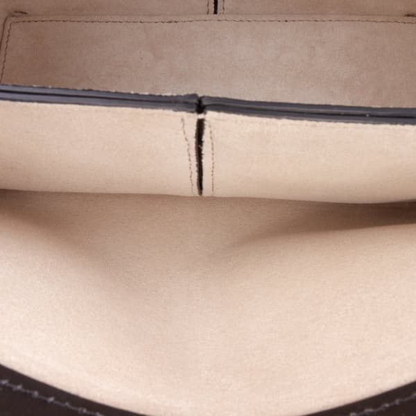 Pre-owned Marni Small Leather Toggle Crossbody Black