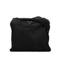 Miniatyrbilde 1 av 10: Pre-owned Prada Tessuto Zip Top Crossbody Black