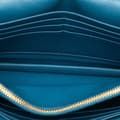 Miniatyrbilde 4 av 10: Pre-owned Prada Saffiano Wallet on Strap Blue
