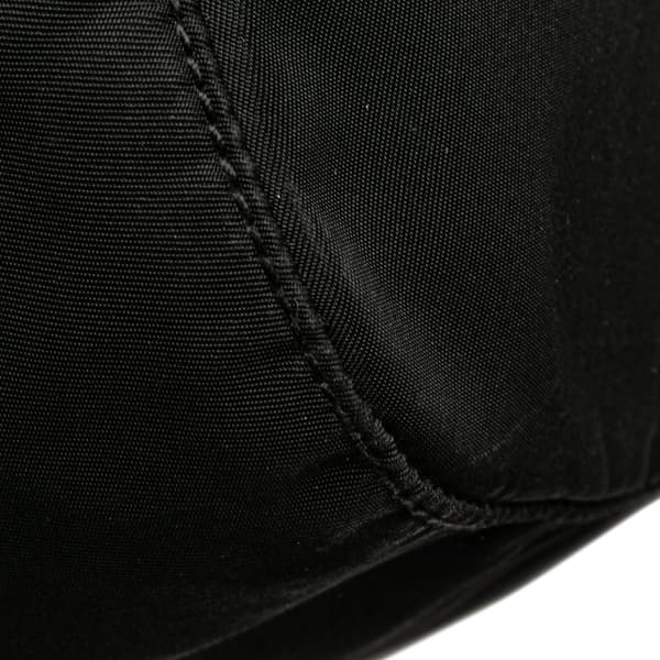 Pre-owned Prada Tessuto Zip Top Crossbody Black