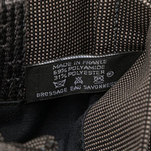 Pre-owned Hermès Toile Herline Pochette Gray