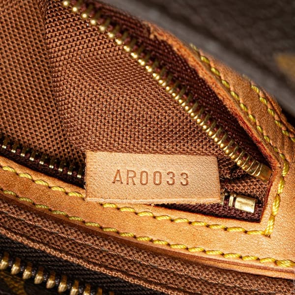 Pre-owned Louis Vuitton Monogram Trotteur Brown