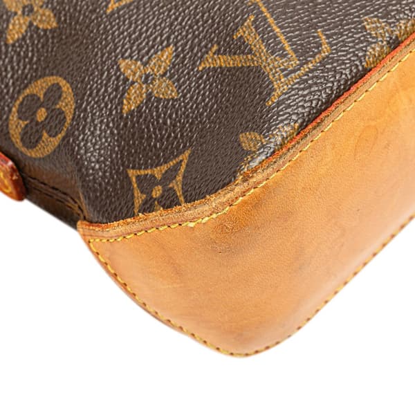 Pre-owned Louis Vuitton Monogram Trotteur Brown