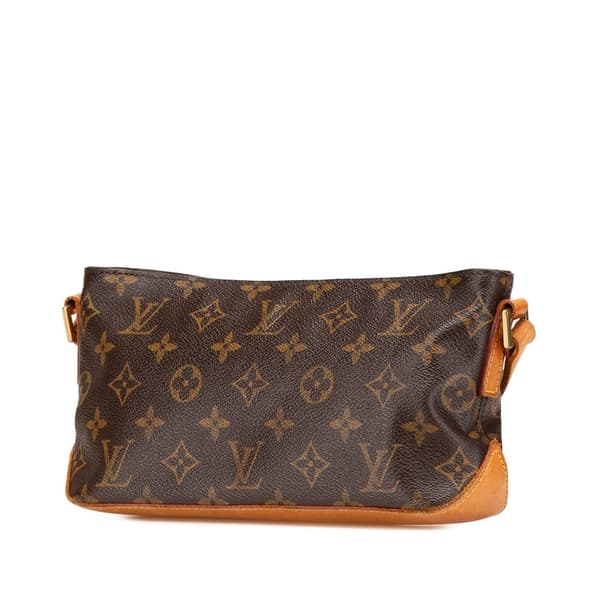 Pre-owned Louis Vuitton Monogram Trotteur Brown