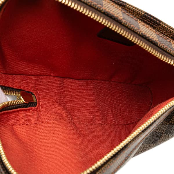 Pre-owned Louis Vuitton Damier Ebene Geronimos Brown