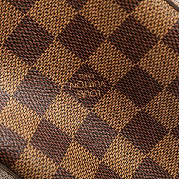 Pre-owned Louis Vuitton Damier Ebene Geronimos Brown
