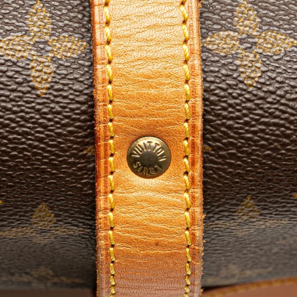 Pre-owned Louis Vuitton Monogram Saumur 30 Brown