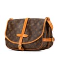 Miniatyrbilde 2 av 9: Pre-owned Louis Vuitton Monogram Saumur 30 Brown