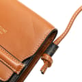 Pikkukuva 7 / 9: Pre-owned Celine Triomphe Coated Canvas Phone Pouch Flap Crossbody Brown