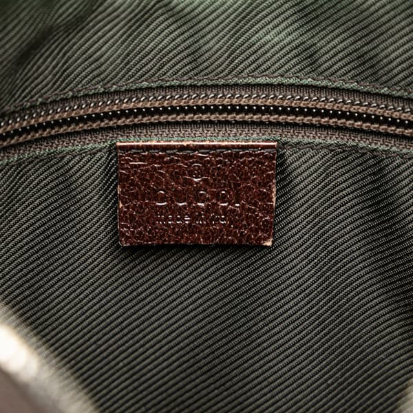 Pre-owned Gucci GG Canvas Crossbody Brown