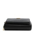 Miniatyrbilde 3 av 10: Pre-owned Dior Grained Calfskin Caro Double Pouch Black