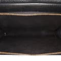 Miniatyrbilde 5 av 10: Pre-owned Dior Grained Calfskin Caro Double Pouch Black