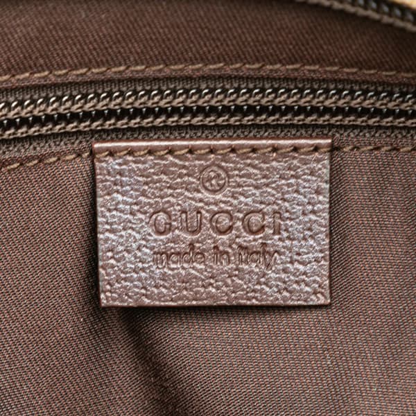 Pre-owned Gucci GG Canvas Crossbody Brown