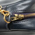 Miniatyrbild 6 av 10: Pre-owned Hermès Box Calf Jockey Crossbody Blue