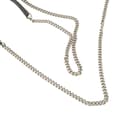 Miniatyrbild 10 av 10: Pre-owned Saint Laurent Smooth Calfskin Monogram Kate Tassel Chain Wallet Gray