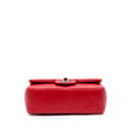 Pikkukuva 3 / 9: Pre-owned Chanel Mini Rectangular Classic Lambskin Single Flap Red