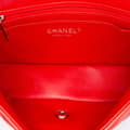 Pikkukuva 4 / 9: Pre-owned Chanel Mini Rectangular Classic Lambskin Single Flap Red