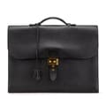 Miniatyrbild 1 av 10: Pre-owned Hermès Ardennes Sac A Depeches 38 Black