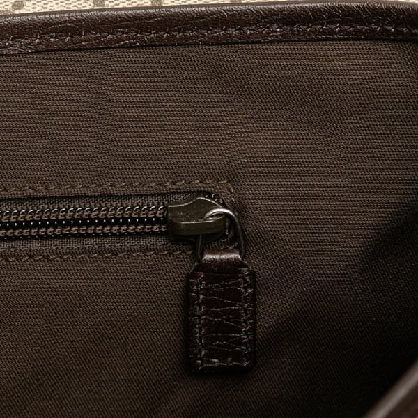 Pre-owned Gucci GG Supreme Crossbody Brown