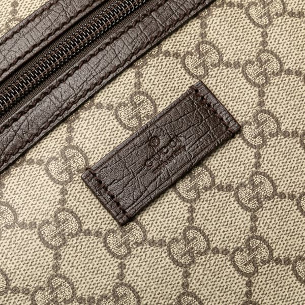 Pre-owned Gucci GG Supreme Crossbody  Brown
