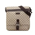 Miniatyrbillede 1 af 9: Pre-owned Gucci GG Supreme Crossbody  Brown