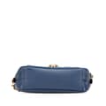 Miniatyrbilde 3 av 10: Pre-owned Prada Saffiano Push Lock Pocket Camera Bag Blue
