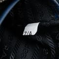 Miniatyrbilde 6 av 10: Pre-owned Prada Saffiano Push Lock Pocket Camera Bag Blue