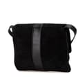 Miniatyrbilde 2 av 10: Pre-owned Gucci Medium Suede Arli Crossbody Black