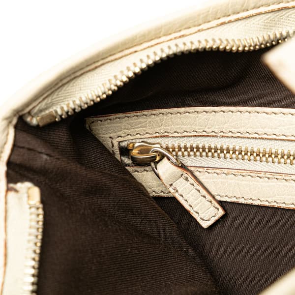 Pre-owned Gucci GG Canvas Jolicoeur Crossbody Brown