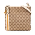 Miniatyrbillede 1 af 10: Pre-owned Gucci GG Canvas Jolicoeur Crossbody Brown