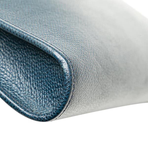 Pre-owned Yves Saint Laurent Leather Crossbody Blue