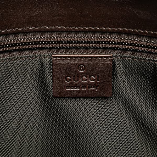 Pre-owned Gucci GG Supreme Crossbody Brown