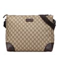 Miniatyrbilde 1 av 10: Pre-owned Gucci GG Supreme Crossbody Brown