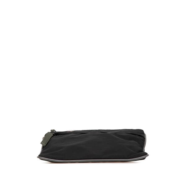 Pre-owned Prada Tessuto Zip Top Sport Crossbody Black