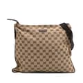 Miniatyrbillede 1 af 10: Pre-owned Gucci GG Canvas Crossbody Brown