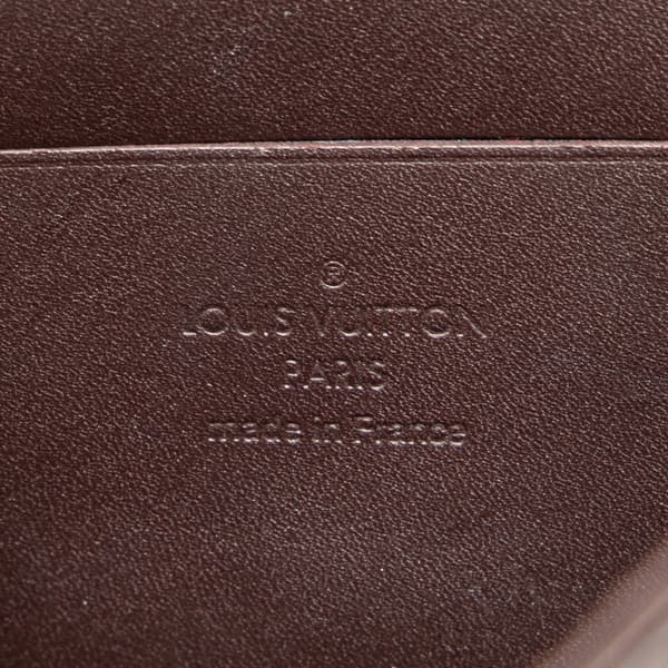 Pre-owned Louis Vuitton Monogram Vernis Rossmore PM Purple