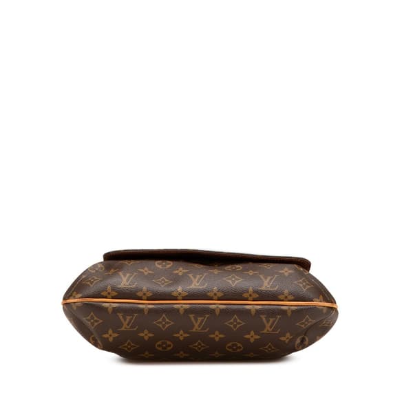 Pre-owned Louis Vuitton Monogram Musette Salsa GM Brown