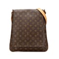 Pikkukuva 1 / 10: Pre-owned Louis Vuitton Monogram Musette Salsa GM Brown
