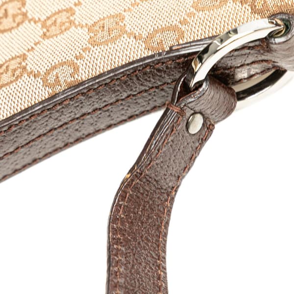 Pre-owned Gucci GG Canvas Crossbody Brown