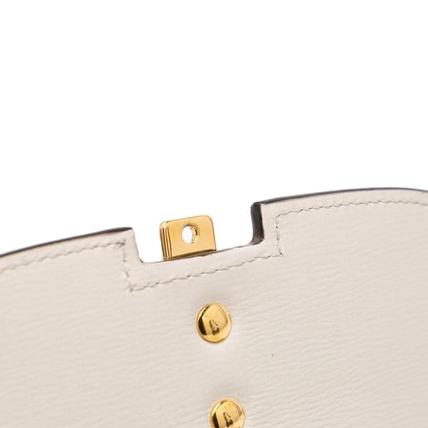 Pre-owned Gucci Mini Leather Sylvie 1969 Crossbody White