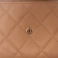 Miniatyrbild 8 av 10: Pre-owned Chanel Caviar CC Filigree Wallet On Chain Brown