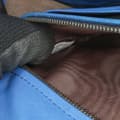 Pikkukuva 5 / 8: Pre-owned Bottega Veneta Nappa Intrecciato Zip Around Wallet On Chain Blue