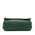 Miniatyrbillede 3 af 8: Pre-owned Bottega Veneta Baby Nappa Intrecciato Olimpia Crossbody Green
