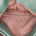 Miniatyrbillede 5 af 8: Pre-owned Bottega Veneta Baby Nappa Intrecciato Olimpia Crossbody Green