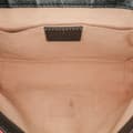 Miniatyrbillede 4 af 8: Pre-owned Gucci Mini GG Marmont Matelasse Leather Torchon Flap Crossbody Brown