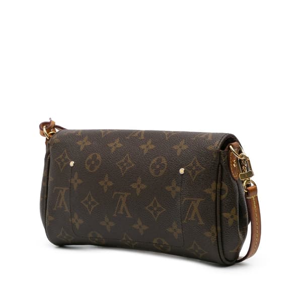 Pre-owned Louis Vuitton Monogram Favorite PM Brown