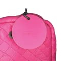 Miniatyrbild 8 av 10: Pre-owned Bottega Veneta Leather Intrecciomirage Butterfly Chain Flap Pink